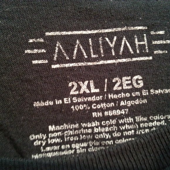 Aaliyah shirt - Picture 4 of 4